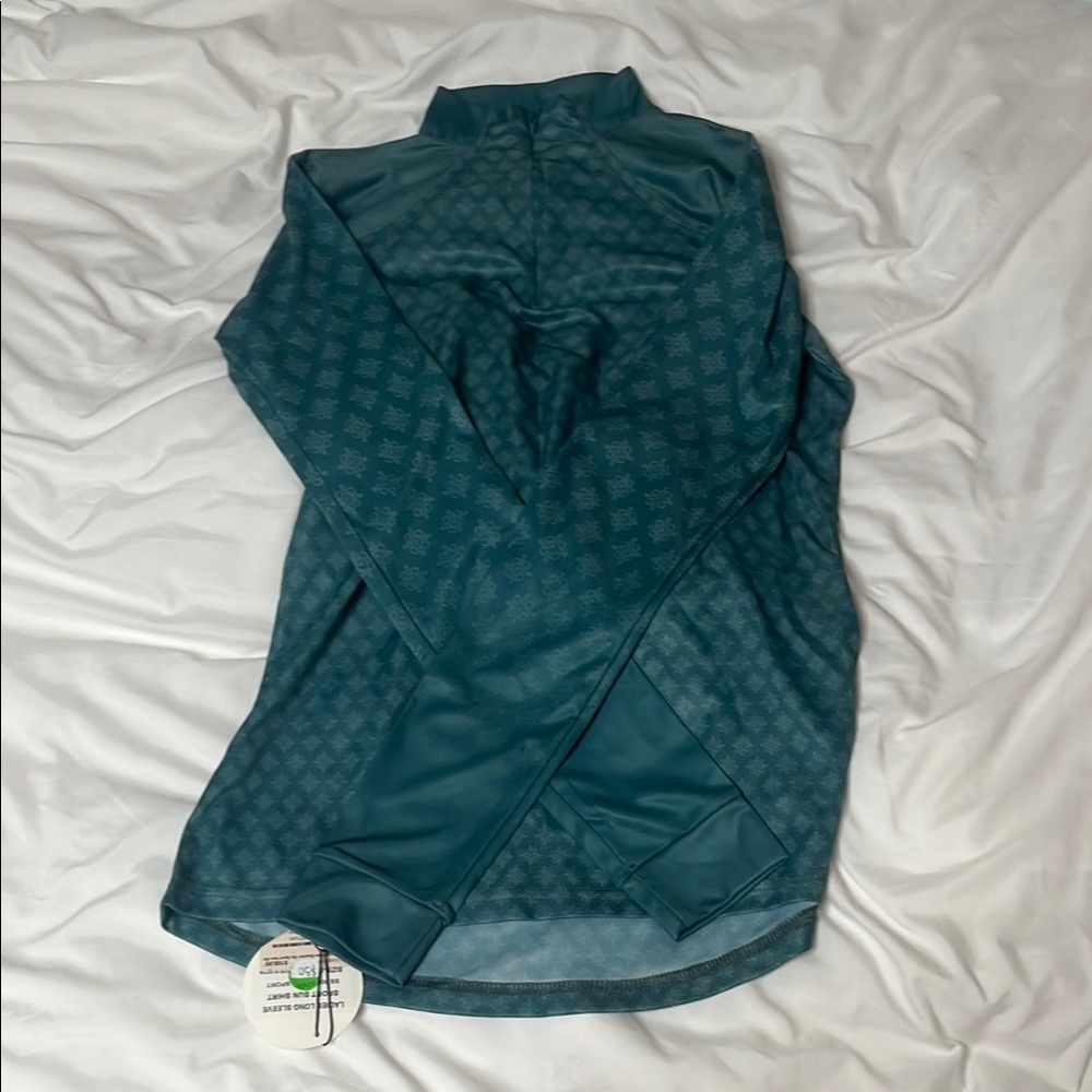 Teal Long Sleeve Women's Top